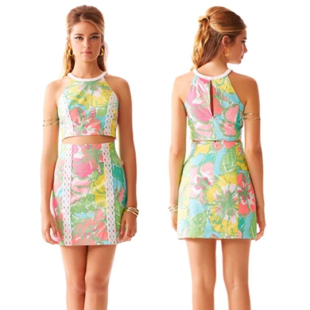 Lilly Pulitzer - Vanna crop top and skirt